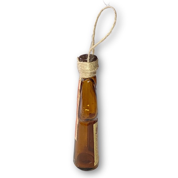 Frangelico Italian Hazelnut Liqueur Artisan Vintage Glass Bottle Ornament - Picture 3 of 7